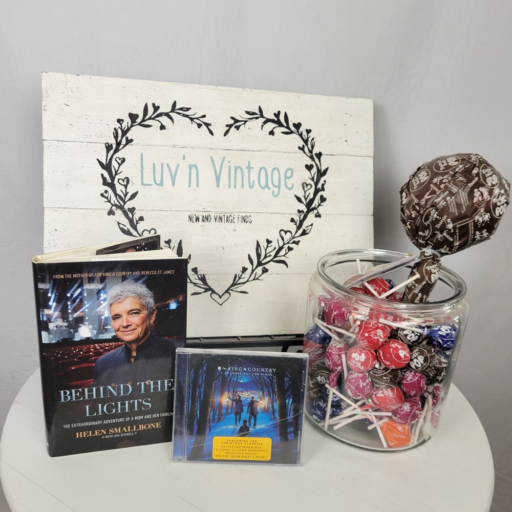 Behind the Lights Helen Smallbone Book & for KING & COUNTRY Christmas CD Set